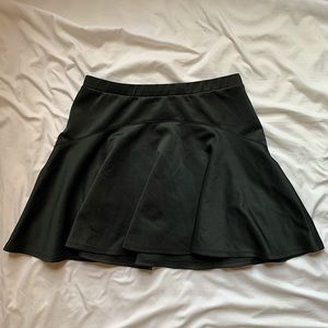 Black skater skirt